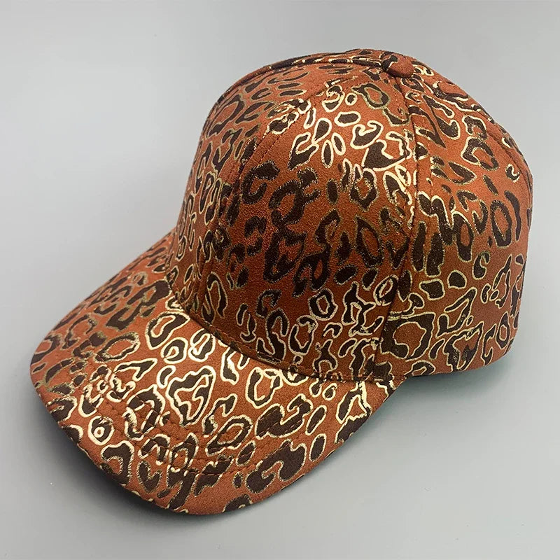 Cool Kpop Serpentine Letter Vegan leather Men Women Baseball Hats Cotton Fashion Breathable Streetwear Funny Sport Hip Hop Caps
