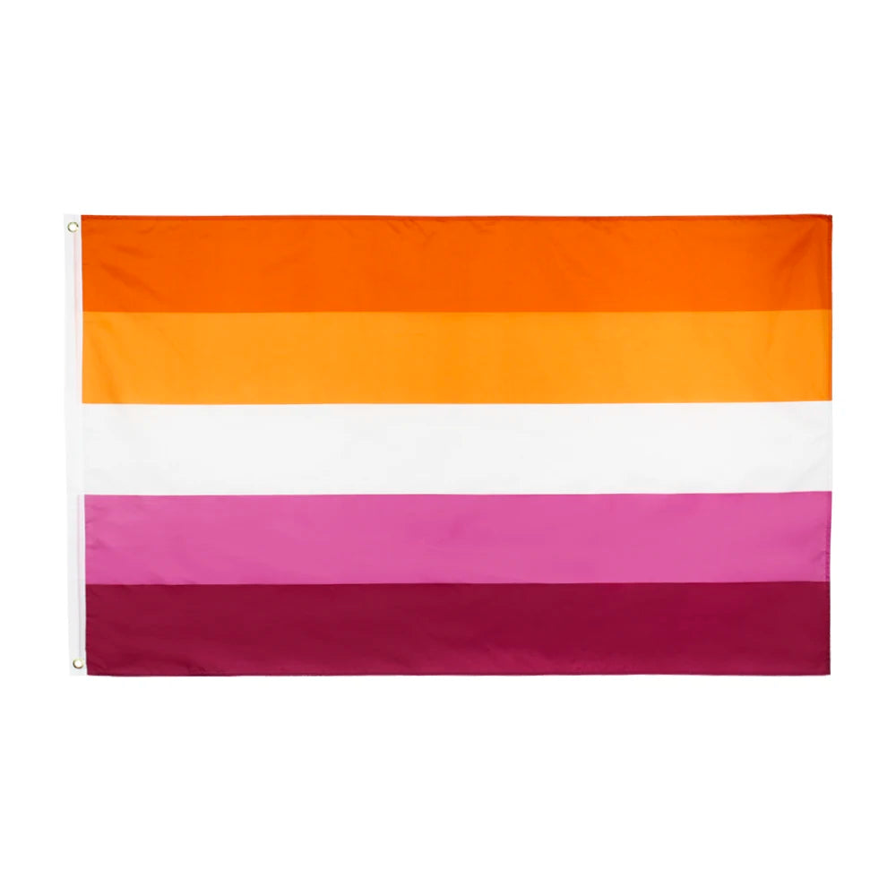 90*150cm LGBT 2019 Lesbian Flag for Decoration