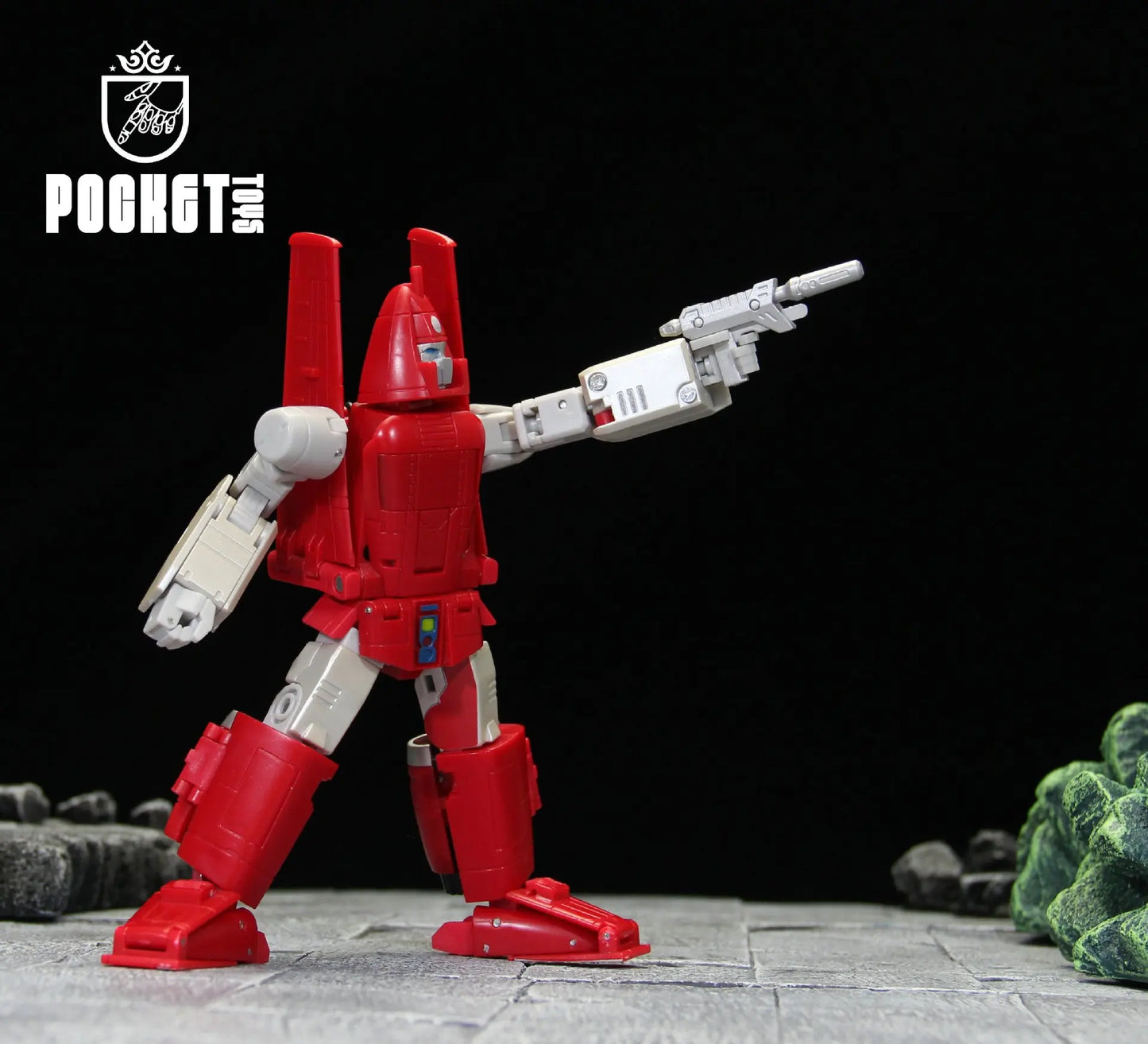 Pocket Toys Pt-M01 PTM01 Transformation Powerglide G1 Glider Of Sky Ko Dx Animated Version Small Scale Robot Action Figure