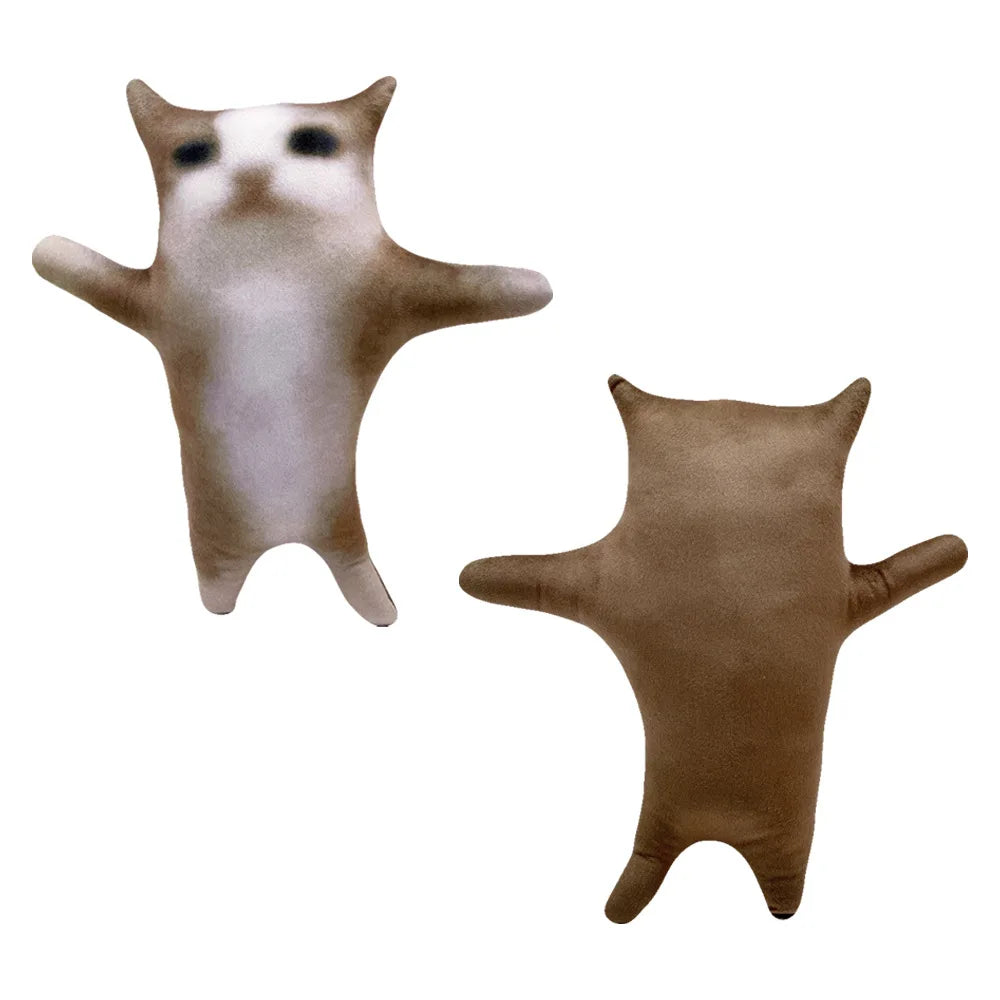 TinicooCat Happy Cat Plush Toy Movie Stuffed Animal Cute Cat Plush Interactive Cat Plush Animal Happy Cat Kids Toy Birthday Gift