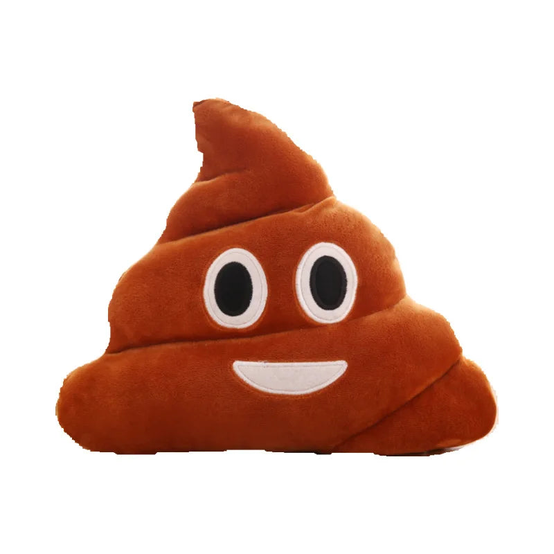 Wholesale cartoon new expression poo plush toys cute funny quirky funny poop cushion