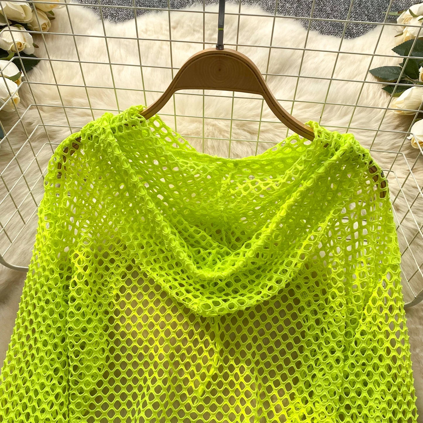 SINGREINY Summer Knitted Hooded Cadigans Women Long Sleeve Thin Streetwear Irregular Outerwear Hollow Out Sun-proof Blouses