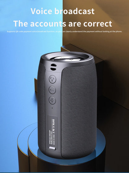 ZEALOT S32 5W Wireless Speakers, Portable Subwoofer Speaker, 1800mAh Battery, 10 Hours Playtime Loud Stereo, Booming Bass.