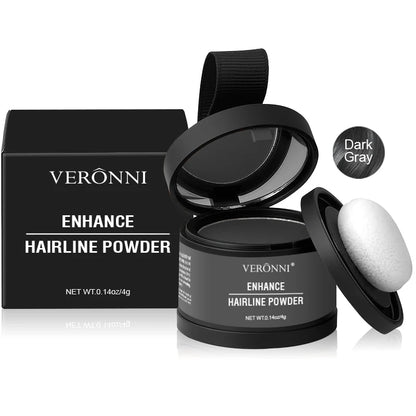 Hair Line Powder 4g Black Root Cover Up Natural Instant Waterproof Hairline Shadow Powder Hair Concealer Coverage 14 color