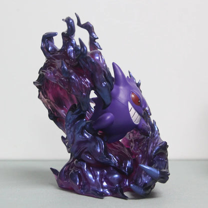 Pokemon Gengar Anime Figure Sun Snorlax Ghost Claw Action Figurine 18cm Pvc Statue Model Desk Decoration Collection Toy Kid Gift