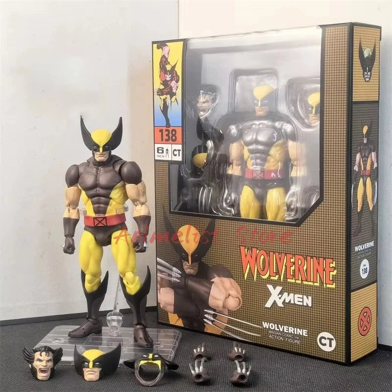 Ct Toys Wolverine Action Figure Deadpool Mafex 096 Figure 138 Hellverine Comic Version Figurine Collection Model Toys Kids Gifts