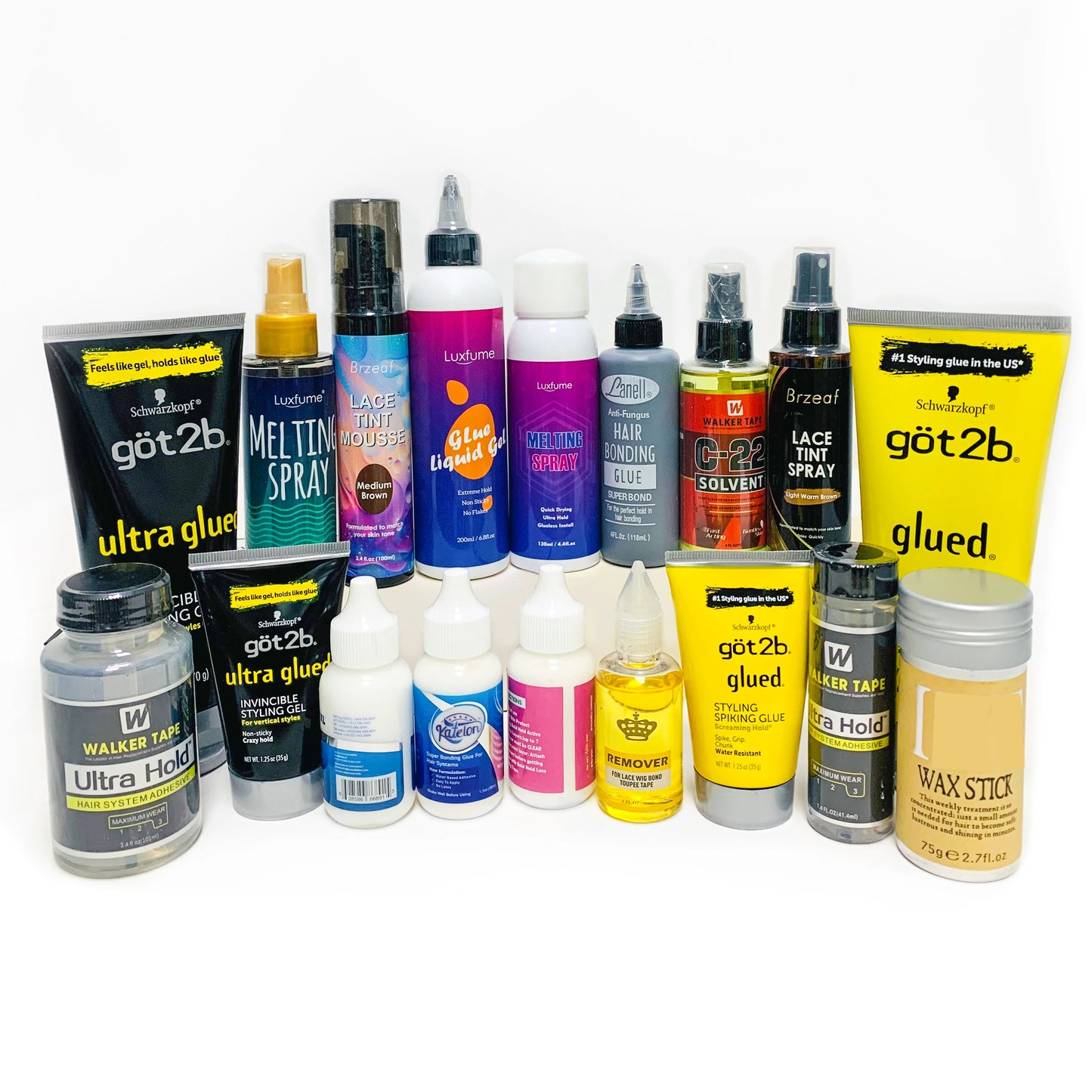 Walker Tape Ultra Hold Hair System Adhesive Maximum Wear 3 3.4 fl oz 101 ml Lace Wigs & Toupees