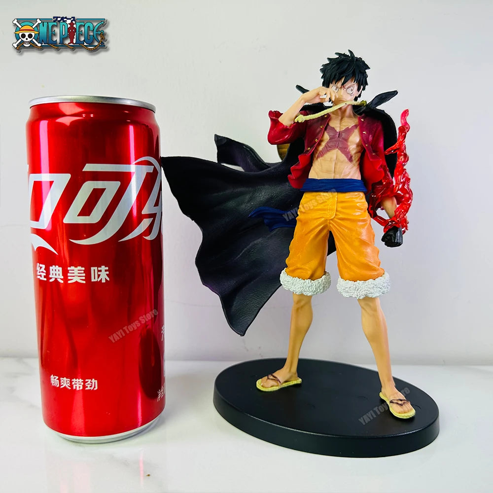 17Cm One Piece Anime Figures Monkey D Luffy Sun God Nika Action Figurine Luffy Figure PVC Model Doll Collection Toy Gift Kids