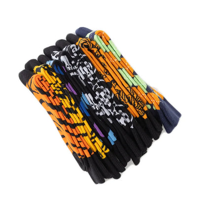 1 Pairs New Funky Skull Socks Men Tiger Cartoon Alien Novelty Hip Hop Orange Crazy Trend Socks Gift
