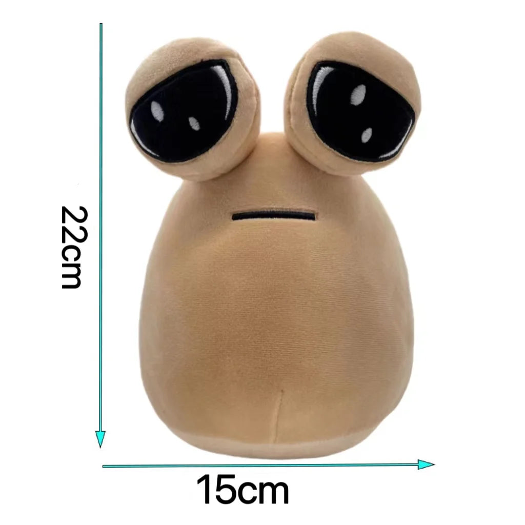 1/4Pcs My Pet Alien Pou Plush Toy Kawaii Alien Pet Doll Cute Pou Stuffed Toys Soft Pillow Plush Animal Gift Toys For Kids Girls