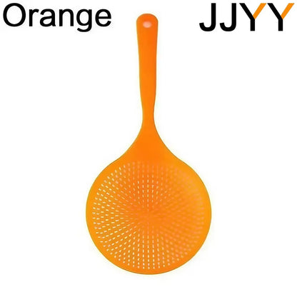 Large Colander Kitchen Large Noodle Spoon Long Handle Spoon High Temperature Non-stick Pan Colanders Strainers Kitchen Utensils