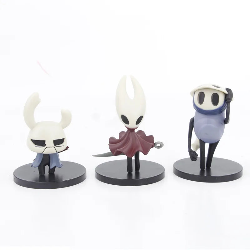 6pcs/Set Hollow Knight Figure Toys Silk Song The Knight Hornet Zote Grub Figurine Collection Figure Model Doll