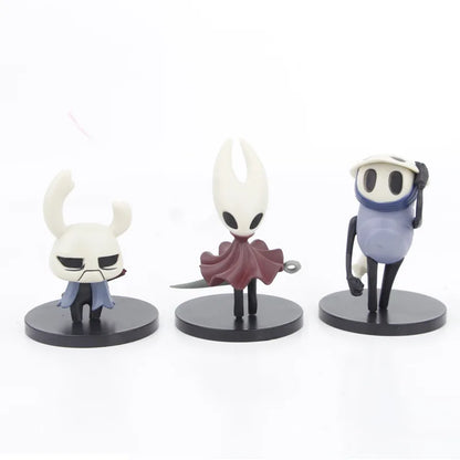 6pcs/Set Hollow Knight Figure Toys Silk Song The Knight Hornet Zote Grub Figurine Collection Figure Model Doll
