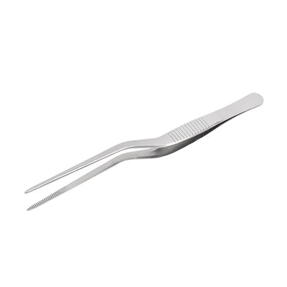 3/1Pcs Kitchen Tweezer Utensil BBQ Tweezer Food Clip Kitchen Bar Chief Tong Stainless Steel Portable for Picnic Barbecue Cooking