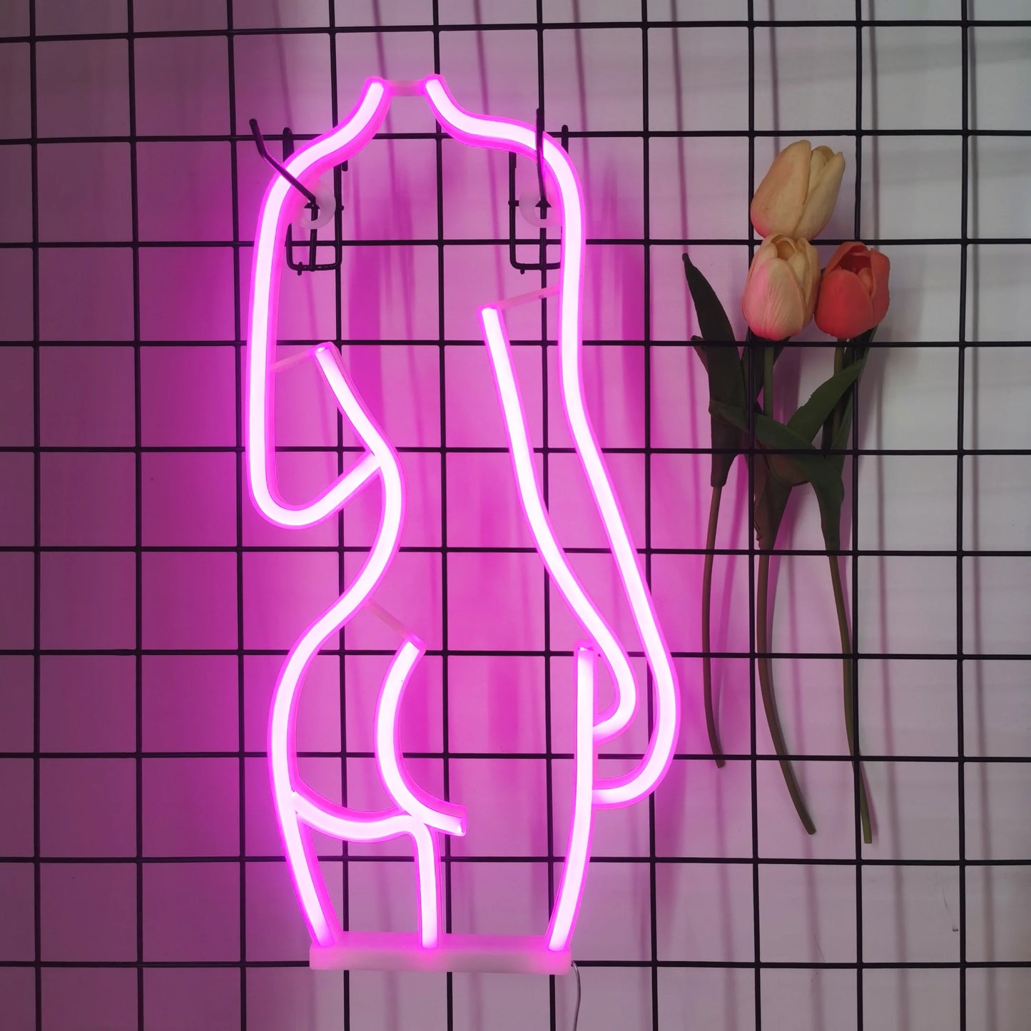 1pc, romantic neon lights,battery/USB power supply,girl's room wedding decoration,birthday,Valentine's Day,Mother's Day gift