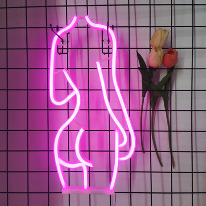 1pc, romantic neon lights,battery/USB power supply,girl's room wedding decoration,birthday,Valentine's Day,Mother's Day gift