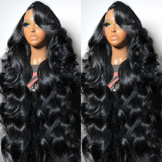 30 40 Inch 360 Full Lace Body Wave Wigs Human Hair 100% 13x4 13x6 HD Lace Frontal Wig For Black Women 4x4 5x5 Lace Closure Wigs