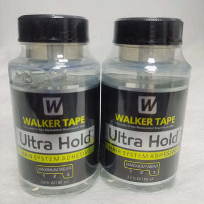 Ultra Hold Wig Glue Waterproof Hair Glue With Brush+Lace Remover For Toupe/Lace Wig/Closure Invisible Hair System Adhesive