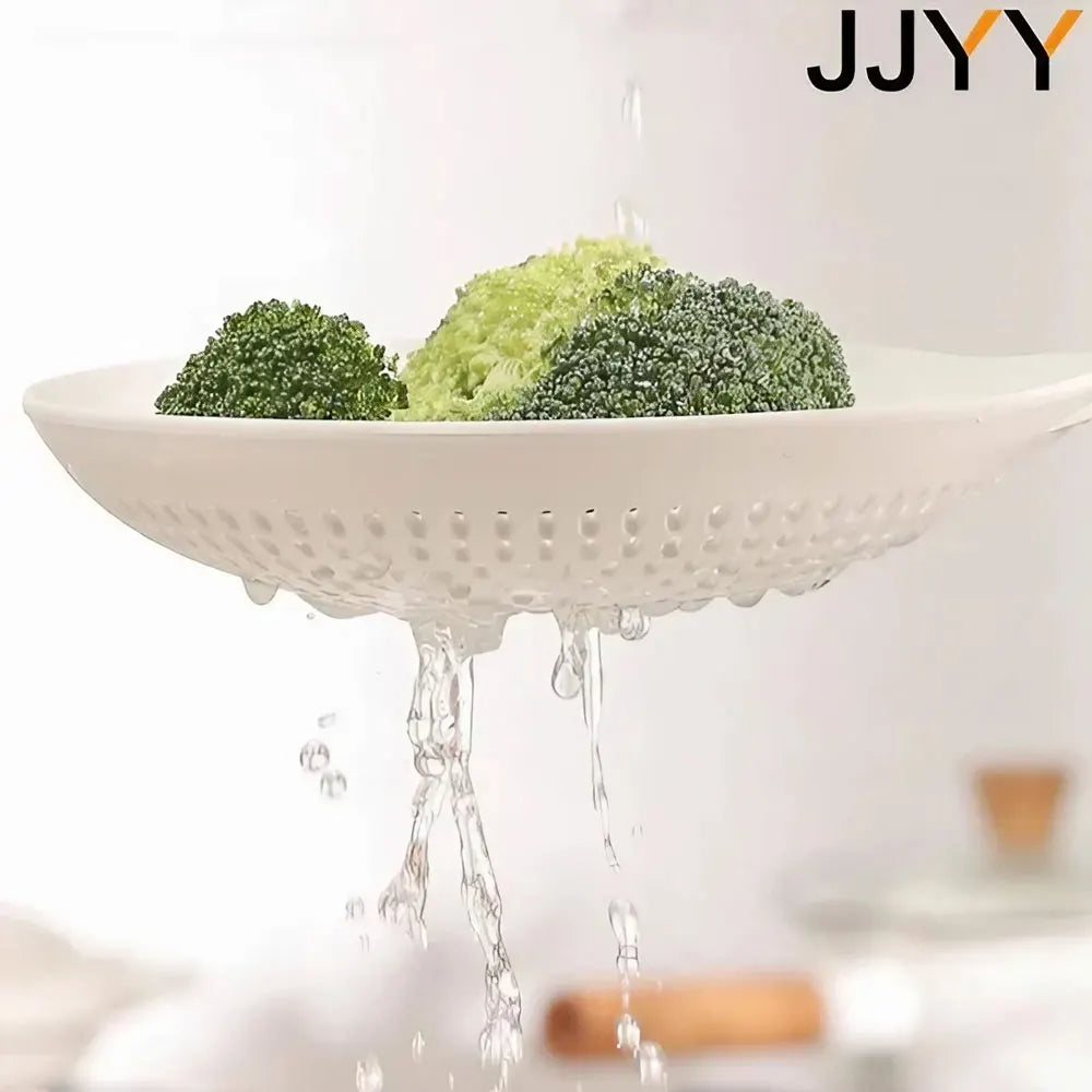 Large Colander Kitchen Large Noodle Spoon Long Handle Spoon High Temperature Non-stick Pan Colanders Strainers Kitchen Utensils