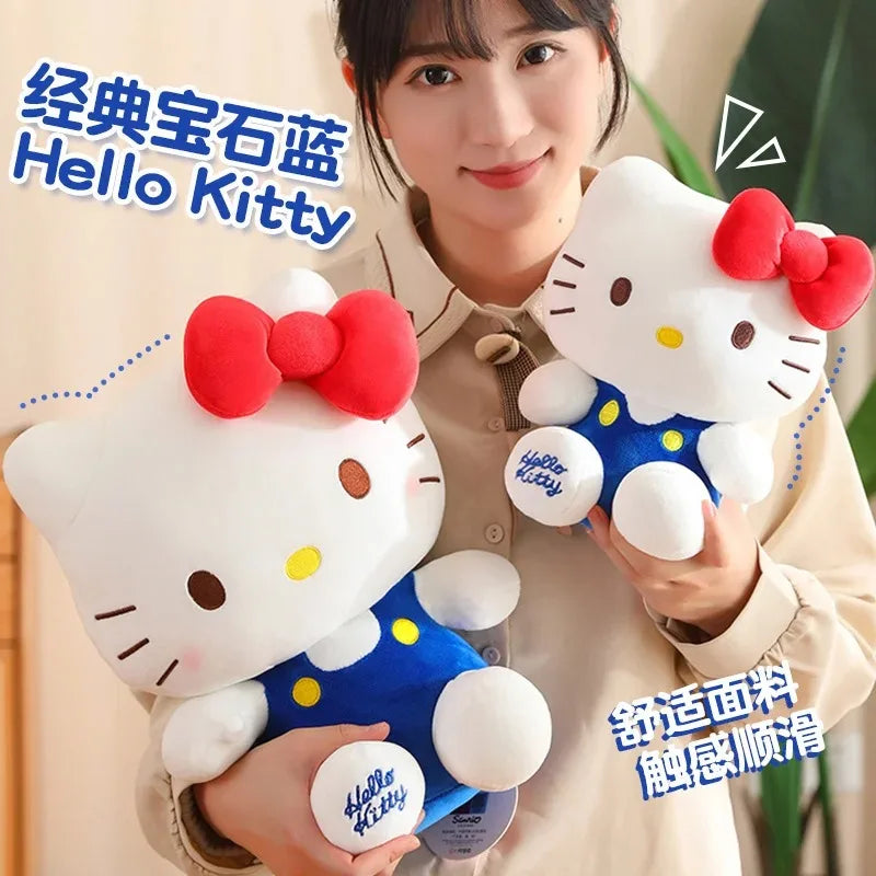 Hello Kitty Plush Toy Sanrio Plushie Doll Kawaii Hello Kitty Stuffed Animals Hello Kitty Cushion Sofa Pillow Home Decor Kid Gift