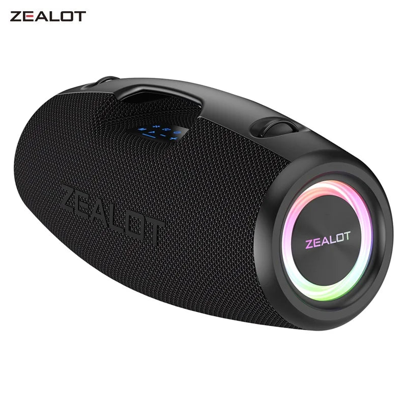ZEALOT-S78 120W Portable Bluetooth Speaker Outdoor Party Speaker Big Loud Speaker Excellent Bass Performace Hifi speaker