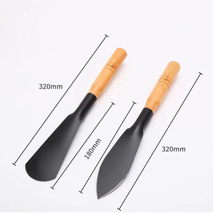 Multifunctional Garden Tool Shovel Dig Wild Vegetables Drive Sea Plant Flowers Shovel Soil Thickening Iron Hoe Weeding Shovel