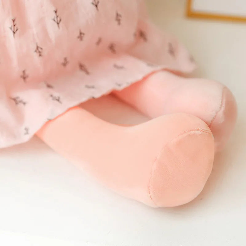 Kawaii Long Ear Rabbit Plush Toys Baby Sleep Comfort Dolls Stuffed Soft Animal Toys Lovely Rabbit for Children Girls 35CM