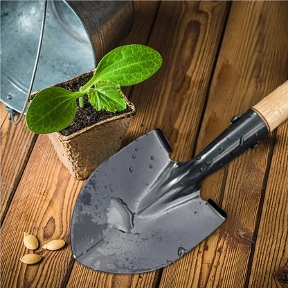 Digging Shovel Manganese Steel Shovels Kids Trowel Waterproof Rustproof Garden Scoop for Beach Camping Outdoor  Large