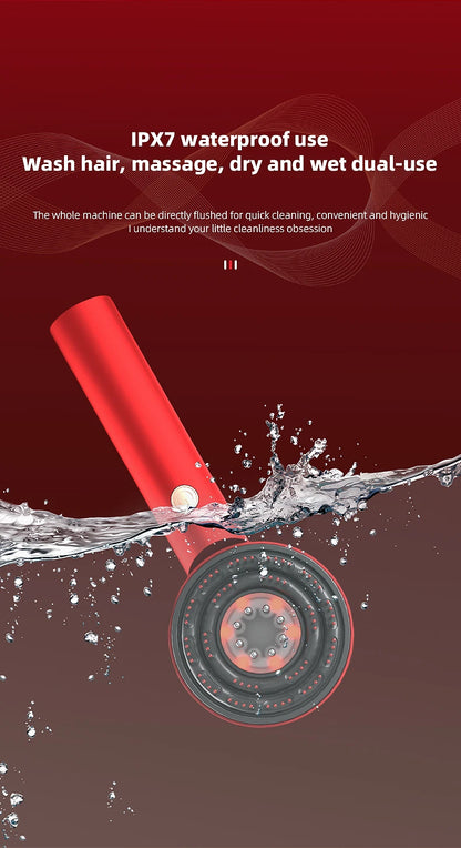 Electric Massage Comb Red light massage comb Scalp Massager for Hair Growth Essence Liquid Nursing Introduced into Scalp
