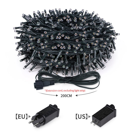 110V 220V Decorative String 50M 100M Led Fairy Lights Holiday Outdoor Lamp Garland For Tree Wedding Party Decoration