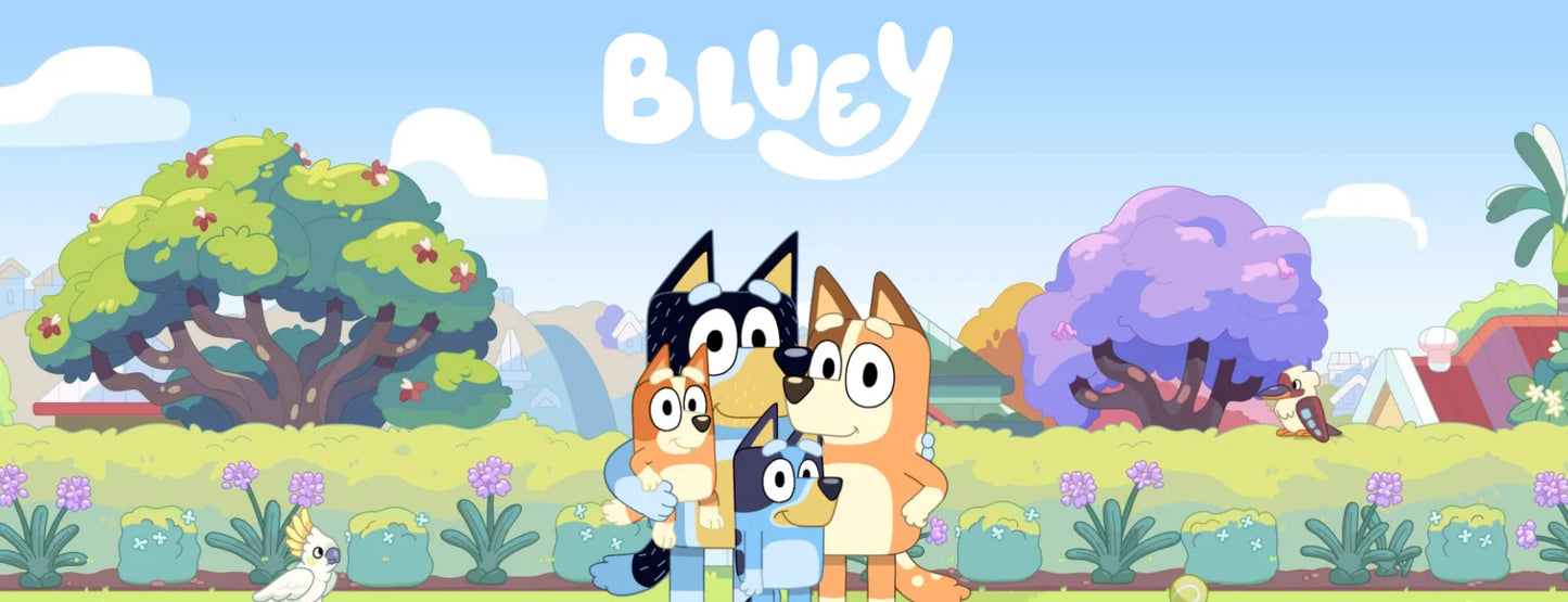 17/28/40cm Bluey & Bingo Family Plush Toys - Cartoon Dog Animals Stuffed Soft Plush Dolls Perfect For Birthday & Christmas Gifts