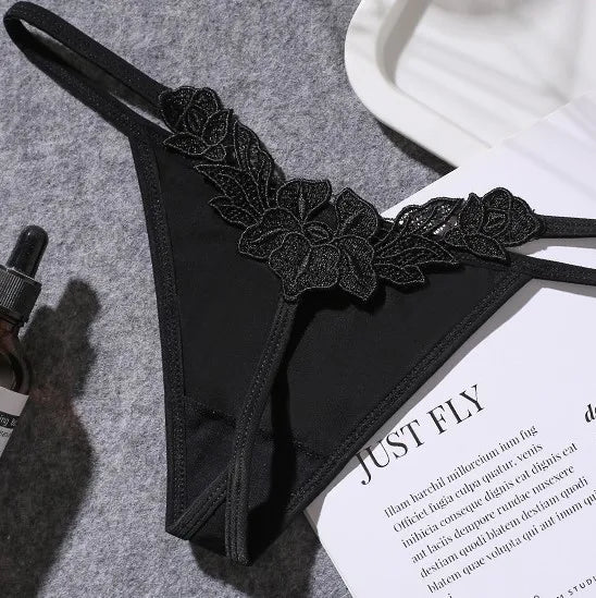 Sexy Lingerie Woman Lace Transparent Underwear Fairy Embroidery Brief Sets Delicate Bra Kit Push Up Breves Sets Thin Erotic Bras