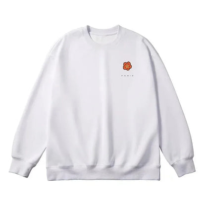 Autumn/Winter  Korean Version Best Seller Tops Cotton Hoodie Brand Flowers Printing Quality  Women Lover Long Sleeve Tracksuit