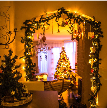 110V 220V Decorative String 50M 100M Led Fairy Lights Holiday Outdoor Lamp Garland For Tree Wedding Party Decoration
