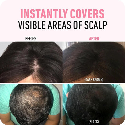 Hair Line Powder 4g Black Root Cover Up Natural Instant Waterproof Hairline Shadow Powder Hair Concealer Coverage 14 color