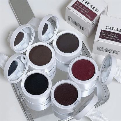 DIKALU Hairline Clay Filler Hair Repair Waterproof and Sweatproof Updo Powder Contouring Shadow Pen to Cover High Forehead