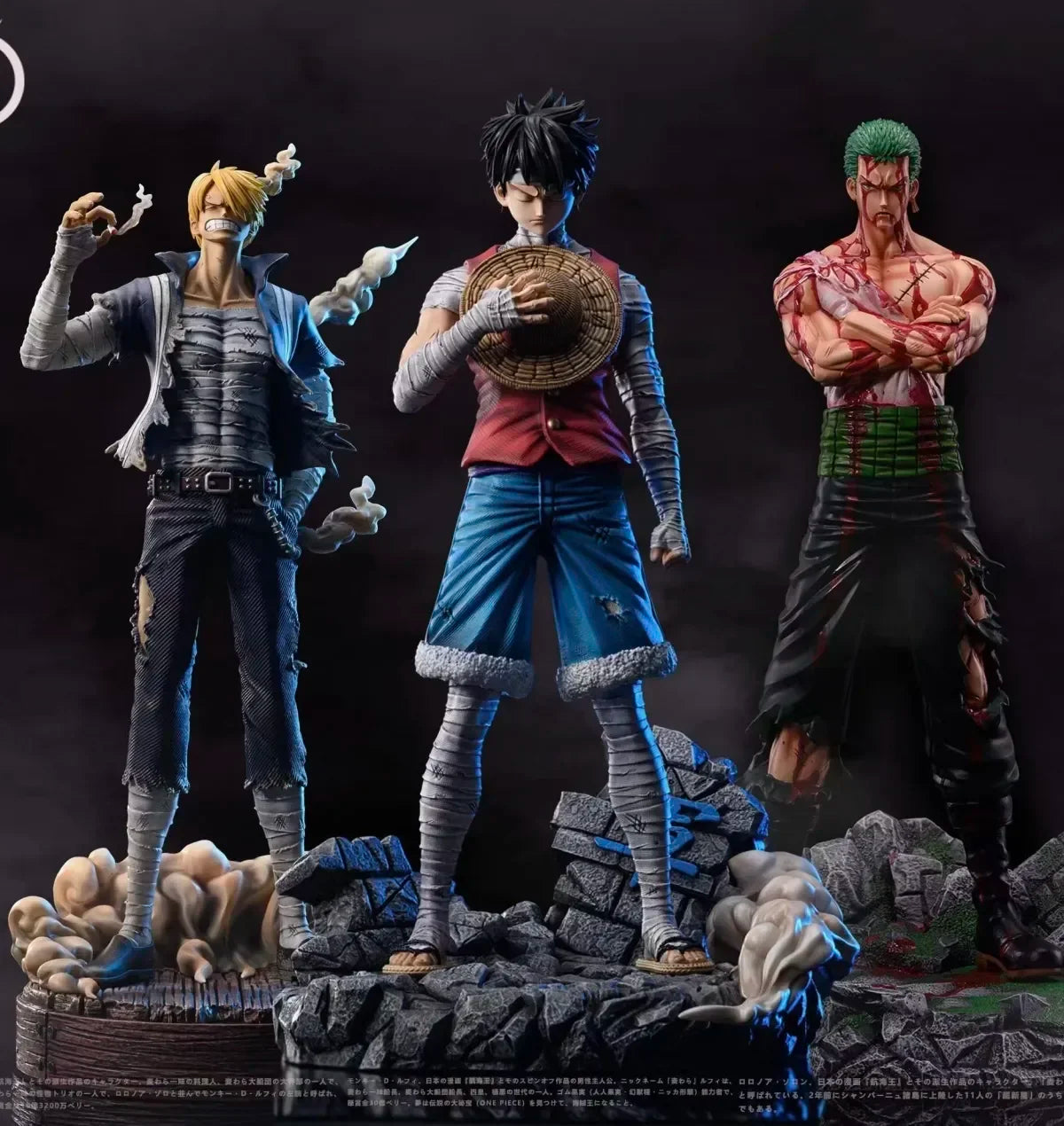 30cm One Piece Anime Action Figure Roronoa Zoro Vinsmoke Sanji Stand Posture Pvc Statue Figurine Model Collection Boy Toy Gifts