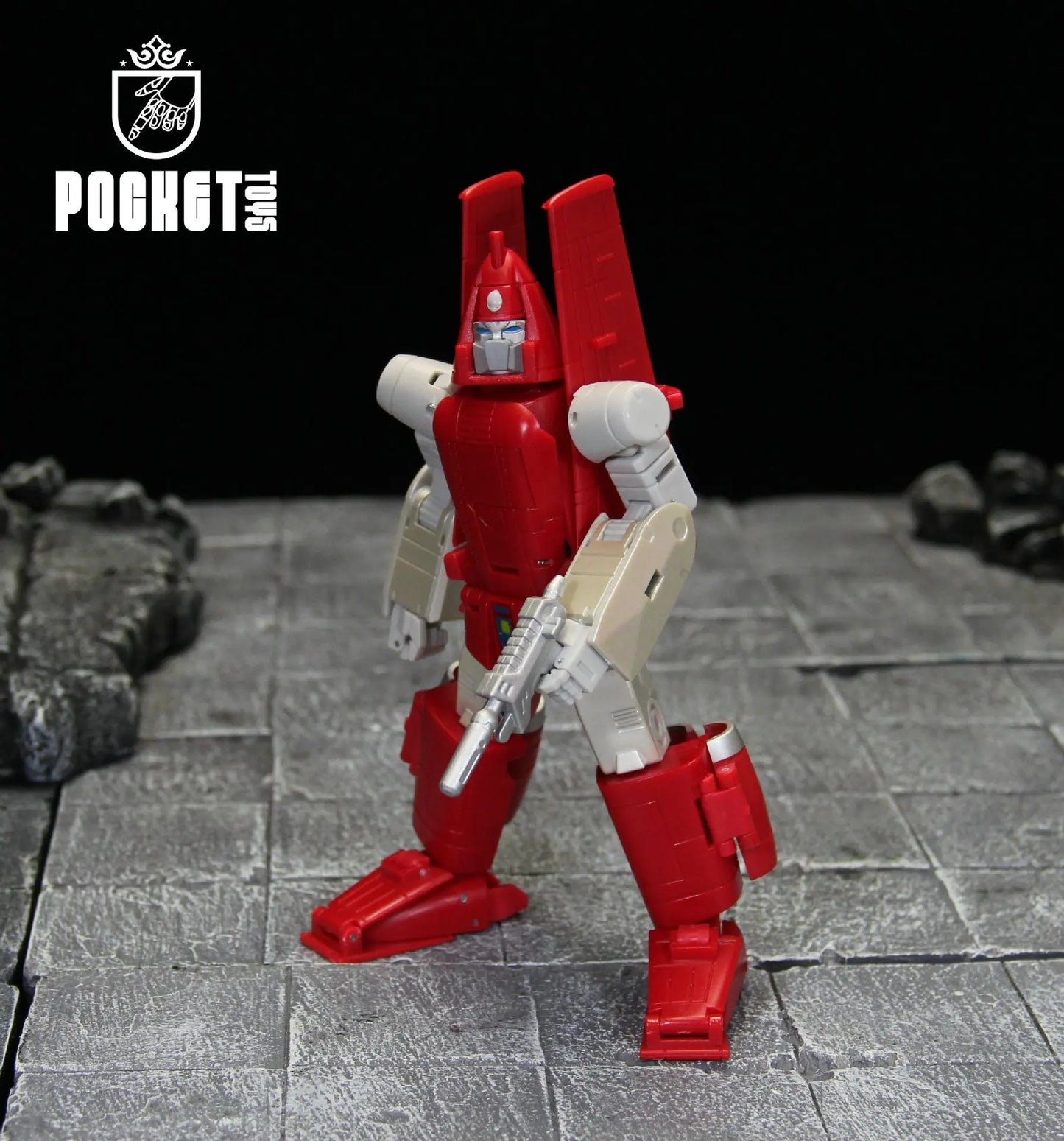 Pocket Toys Pt-M01 PTM01 Transformation Powerglide G1 Glider Of Sky Ko Dx Animated Version Small Scale Robot Action Figure