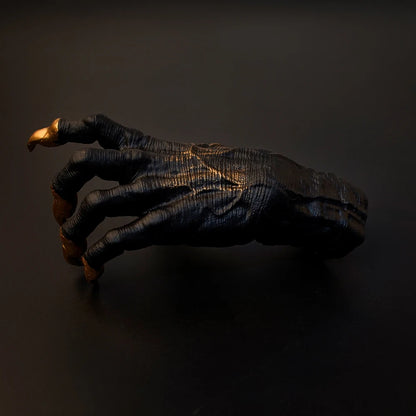 Gothic Witch's Hand Statues Creative Resin Ornament Aesthetic Wall Keys Hanging Rack Bag Hangers Wall Art Sculptures Home Decor