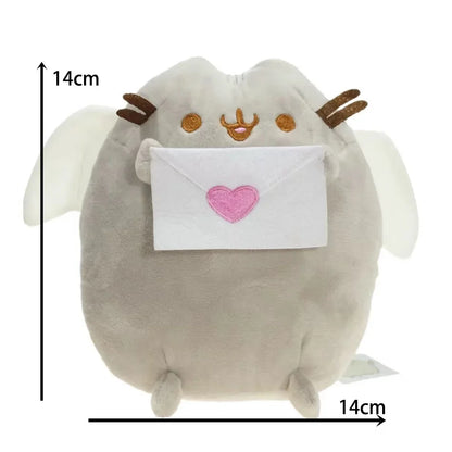 Multiple Pusheen Plush Throw Pillows Cute Home Bedroom Cartoon Stuffed Model Dolls Toys Girl's Room Decoration Christmas Gifts