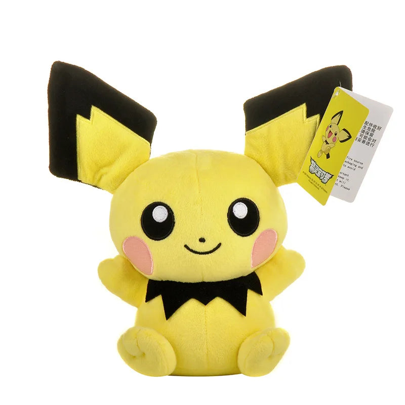 20cm Pokemon Kawaii Mew Stuffed Plush doll Soft Cartoon&Cute Animal Toy Throw Pillow BirthdayGift for Kids Home Accessories