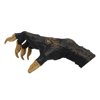 Gothic Witch's Hand Statues Creative Resin Ornament Aesthetic Wall Keys Hanging Rack Bag Hangers Wall Art Sculptures Home Decor