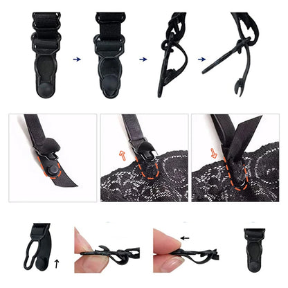 Varsbaby Lace Bra Sets for Women Non-padded Bra Panty Garter Stockings Summer Underwear Lingerie Sexy