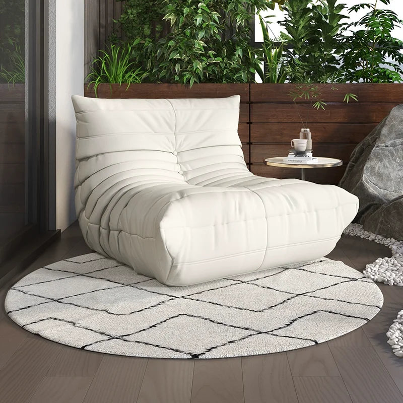 Caterpillar Lazy Sofa Sleepable Balcony Bedside Single Ins Style Clothing Store Beauty Salon Sofa Chair Sofas for Living Room