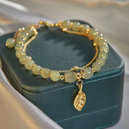 1pc Huan Beauty Jade Rabbit Bracelet Girl Rich Rabbit Small Rabbit Niche Design High Appearance Level Bracelet Gift-S070