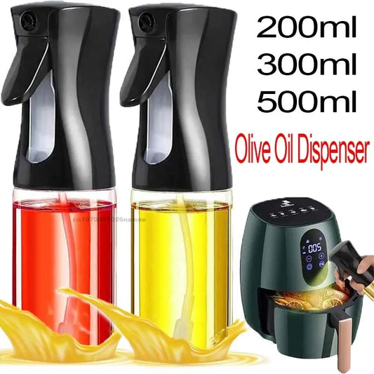 Oil Spray for Cooking Olive Oil Dispenser Bottle Sprayer Mist-Reusable Food Grade Oil Vinegar Spray Bottle Kitchen Accessories