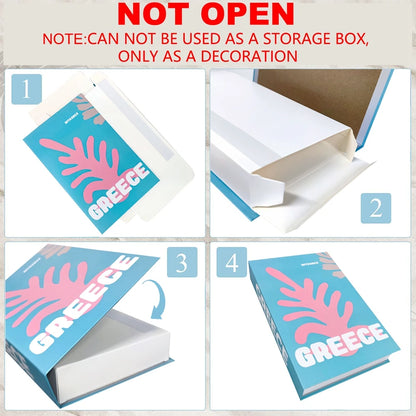 Luxury Fake Books Home Decoration Accessories for Living Room Fashion Home Decor Prop Books Simple Nordic Coffee Table Books