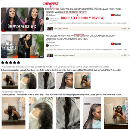 13x4 Bone Straight Lace Front Wig 30 40 Inch Lace Front Human Hair Wigs For Women 13x6 Brazilian Hair Glueless wigs Human Hair