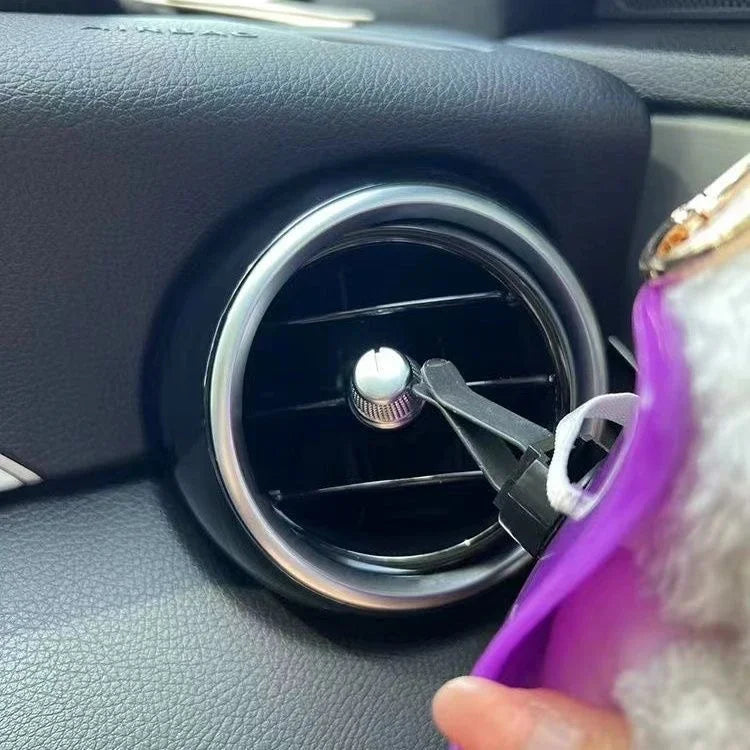 15-17cm Car Doll Seat  Labubu Doll Safety Seat Cute Doll Air Outlet Aromatherapy Decoration Car Interior Decoration