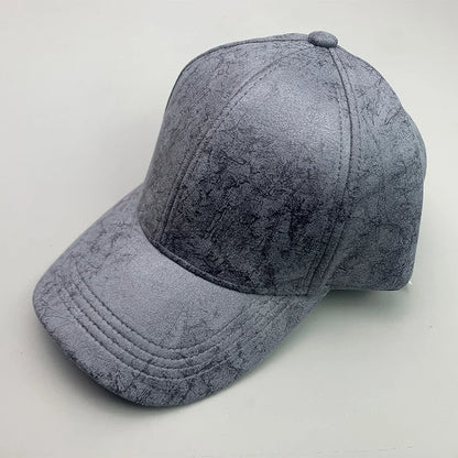 Cool Kpop Serpentine Letter Vegan leather Men Women Baseball Hats Cotton Fashion Breathable Streetwear Funny Sport Hip Hop Caps